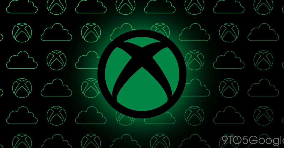 Antarmuka layanan Xbox Cloud Gaming di perangkat layar digital
