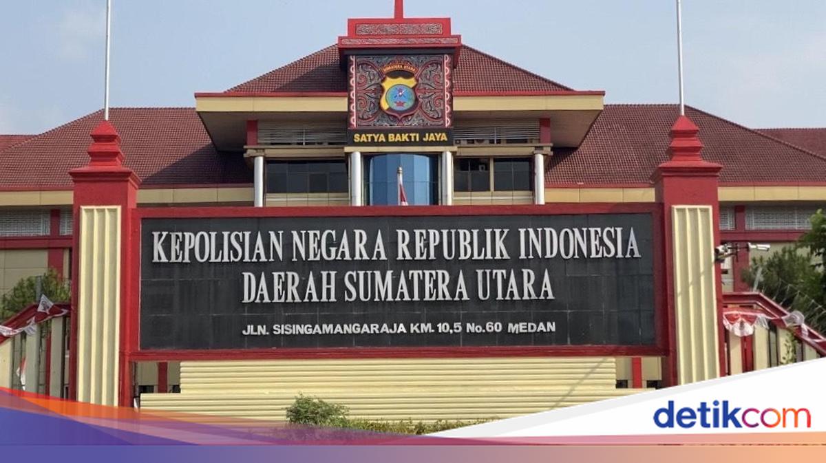 Barang bukti kejahatan judi online yang disita oleh Polda Sumatera Utara