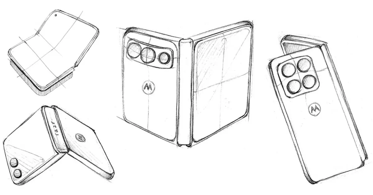 Bocoran desain ponsel lipat Motorola Razr Fold terbaru dengan layar kaca 3D