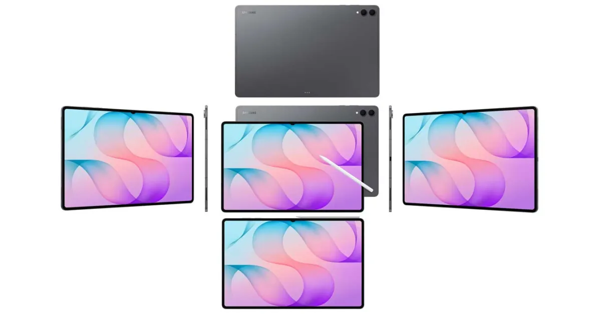 Bocoran tampilan bodi samping dan belakang Samsung Galaxy Tab S12 Ultra terbaru