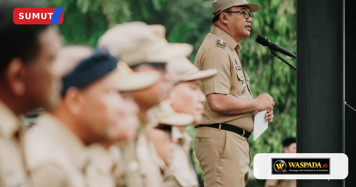 Bupati Deliserdang Asri Ludin Tambunan pimpin apel dan jatuhkan sanksi ASN