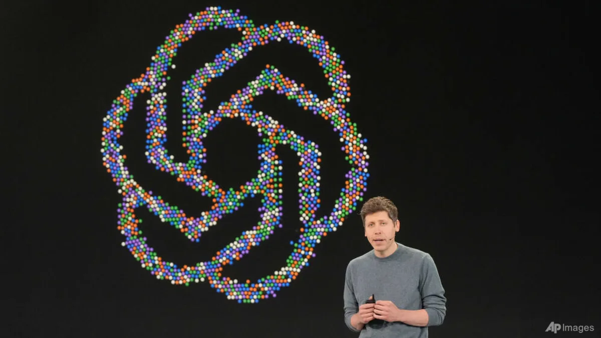 CEO OpenAI Sam Altman berbicara di konferensi tahunan OpenAI DevDay di San Francisco