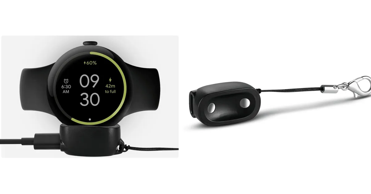 Charger USB-C travel portabel Wasserstein untuk Google Pixel Watch