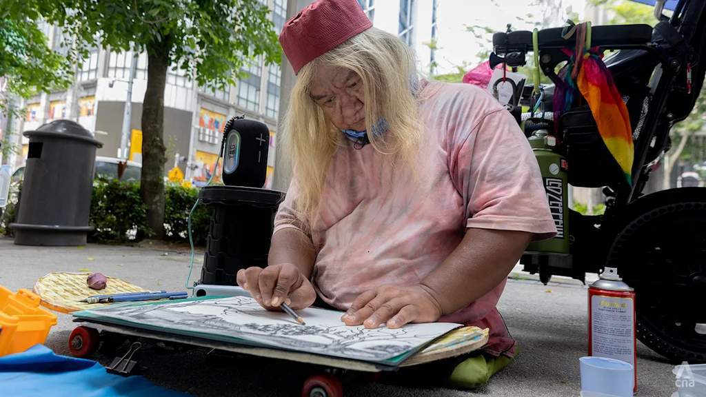 Dasuki Skate seniman jalanan di Kuala Lumpur