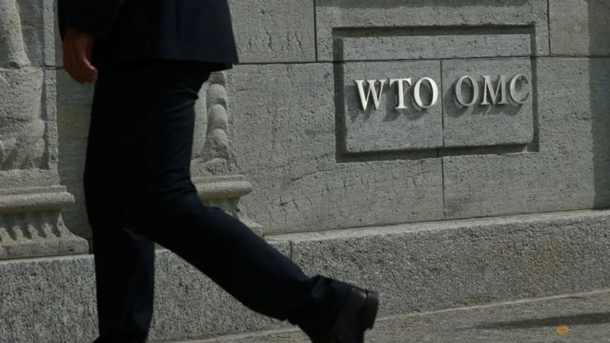 Gedung markas World Trade Organization di Jenewa Swiss