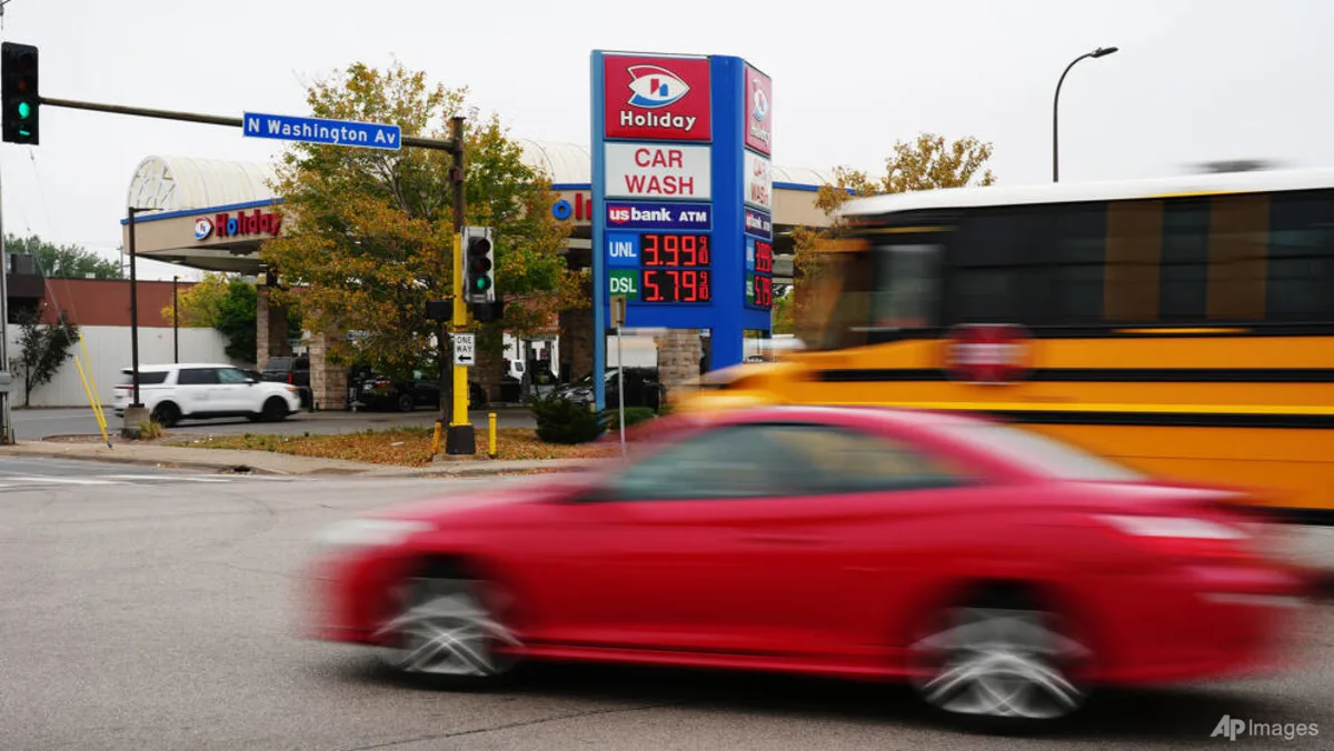 Harga diesel di stasiun pengisian bahan bakar umum di Amerika Serikat