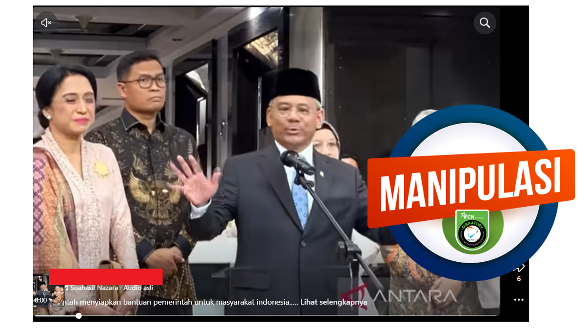 Ilustrasi hoaks Menteri Keuangan Suahasil Nazara umumkan dana bantuan Rp 10 miliar