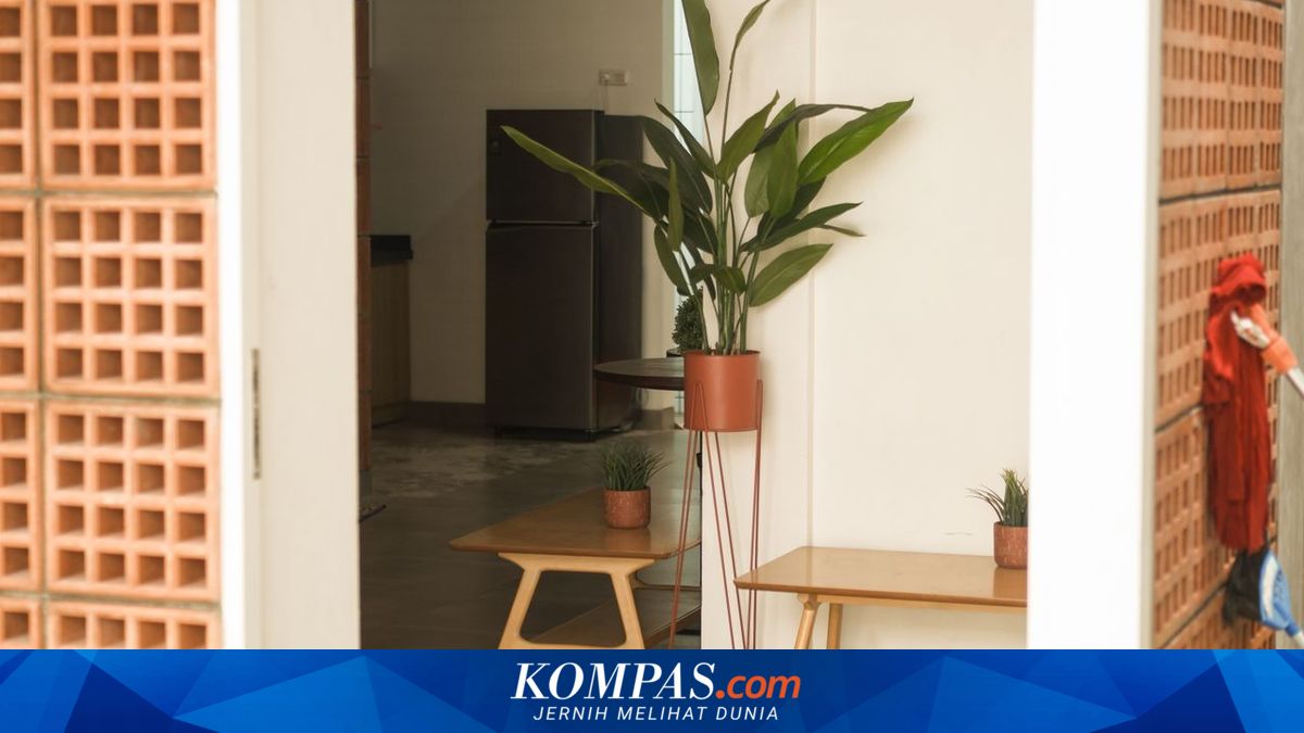 Ilustrasi interior rumah bergaya Japandi yang hangat dan fungsional