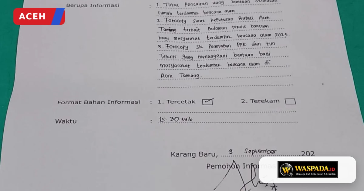 Ilustrasi penanganan kasus dugaan korupsi dana bantuan bencana alam di Aceh Tamiang