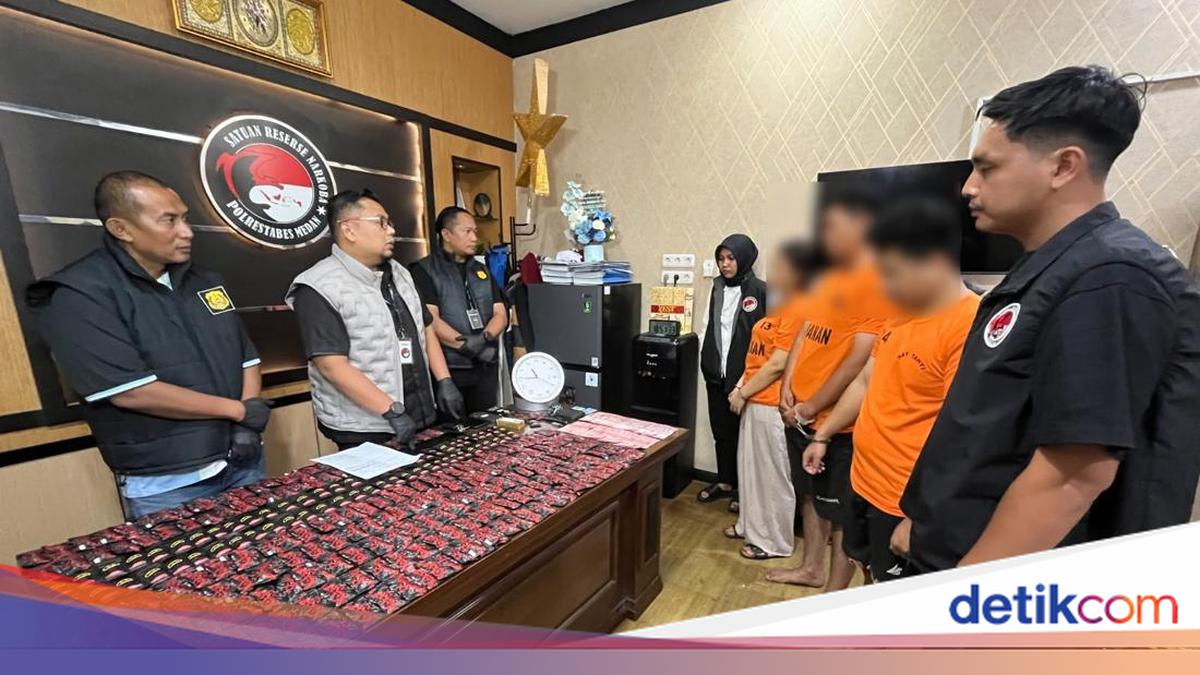 Ilustrasi penangkapan kasus narkoba jaringan internasional di Medan