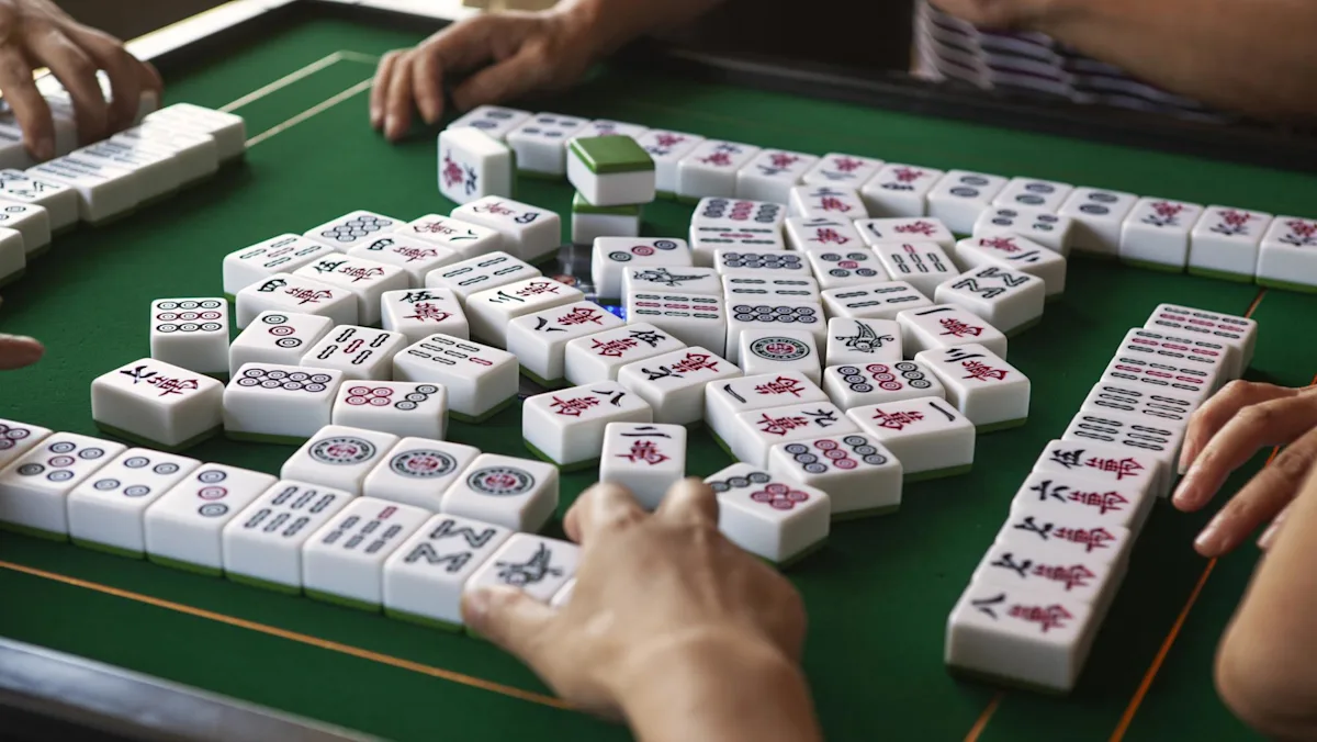 Ilustrasi permainan mahjong dalam kasus penipuan kencan online di Singapura