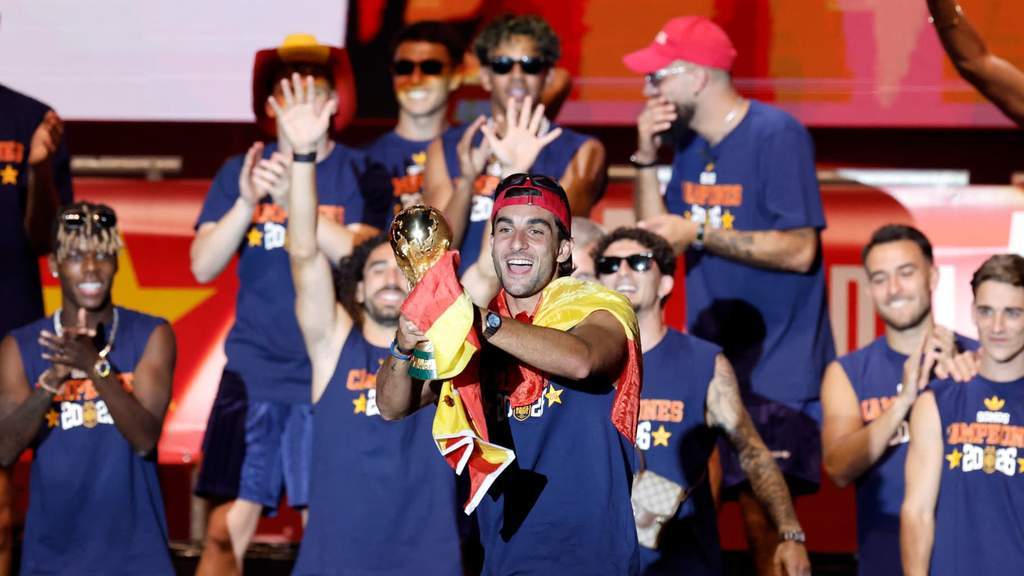 Jutaan Pendukung Padati Madrid, Timnas Spanyol Rayakan Gelar Juara Piala Dunia 2026