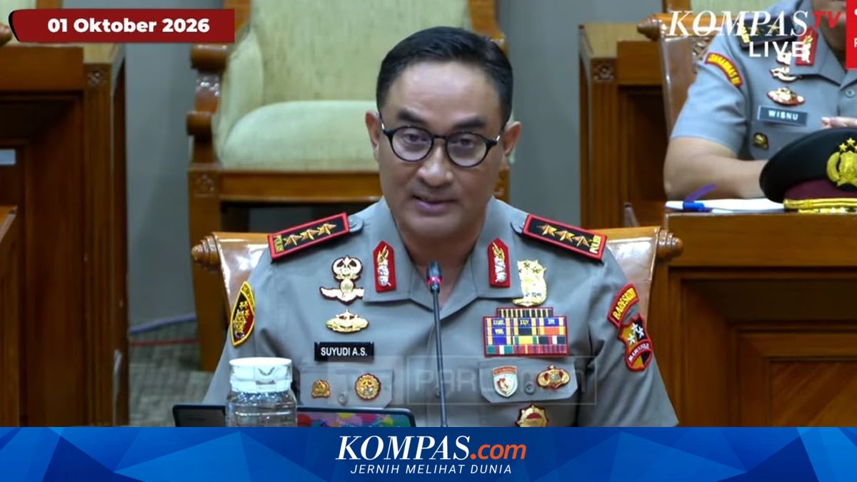 Komjen Pol Suyudi Ario Seto calon tunggal Kapolri pengganti Listyo Sigit Prabowo