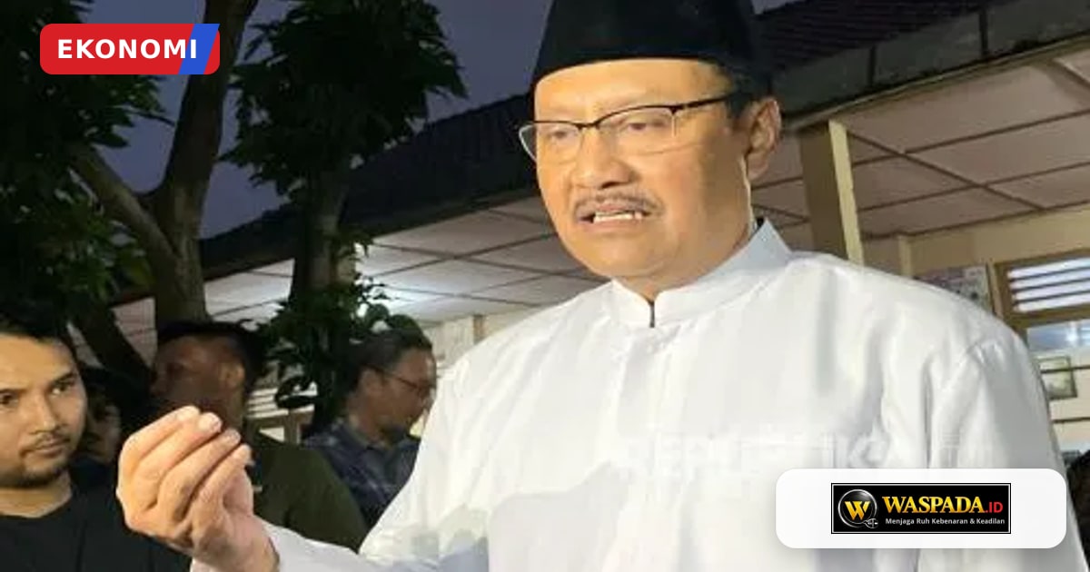 Menteri Sosial Saifullah Yusuf menjelaskan program Perlinsos Digital