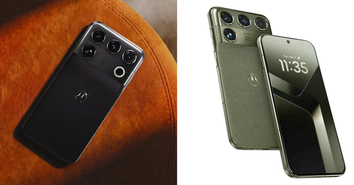 Motorola Signature 27 flagship smartphone dengan desain premium dan kamera 200MP