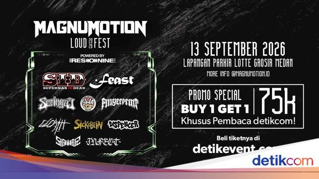 SID dan Feast Siap Hantam Panggung Musik Keras di Medan, Tiket Promo