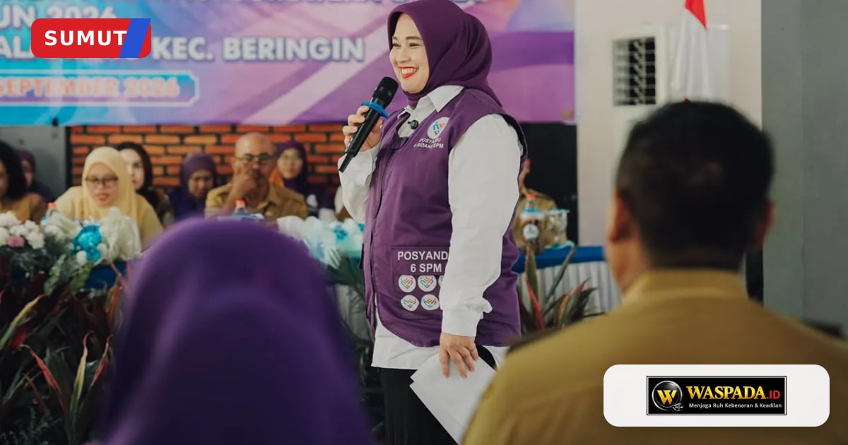 Pelayanan Posyandu Mawar di Desa Pasar VI Kualanamu Deliserdang