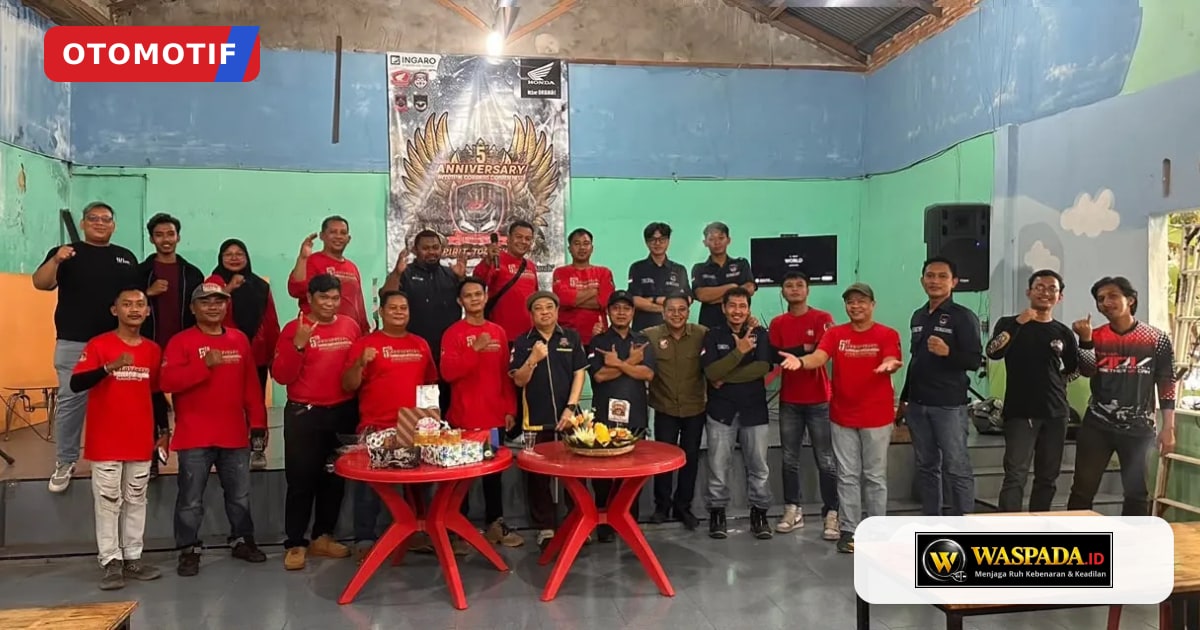 Perayaan hari jadi ke-5 Honda ADV Indonesia Chapter Deliserdang bersama komunitas bikers