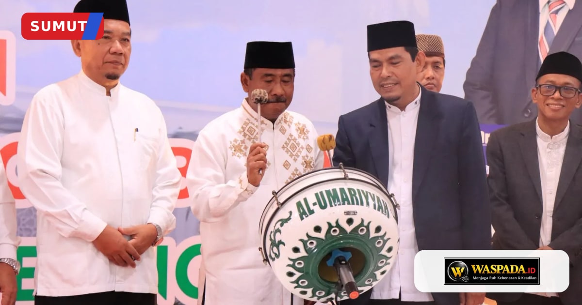 Peresmian Al-Qur'an Center dan Tabligh Akbar Maulid Nabi di Masjid Al-Fatih Kota Binjai