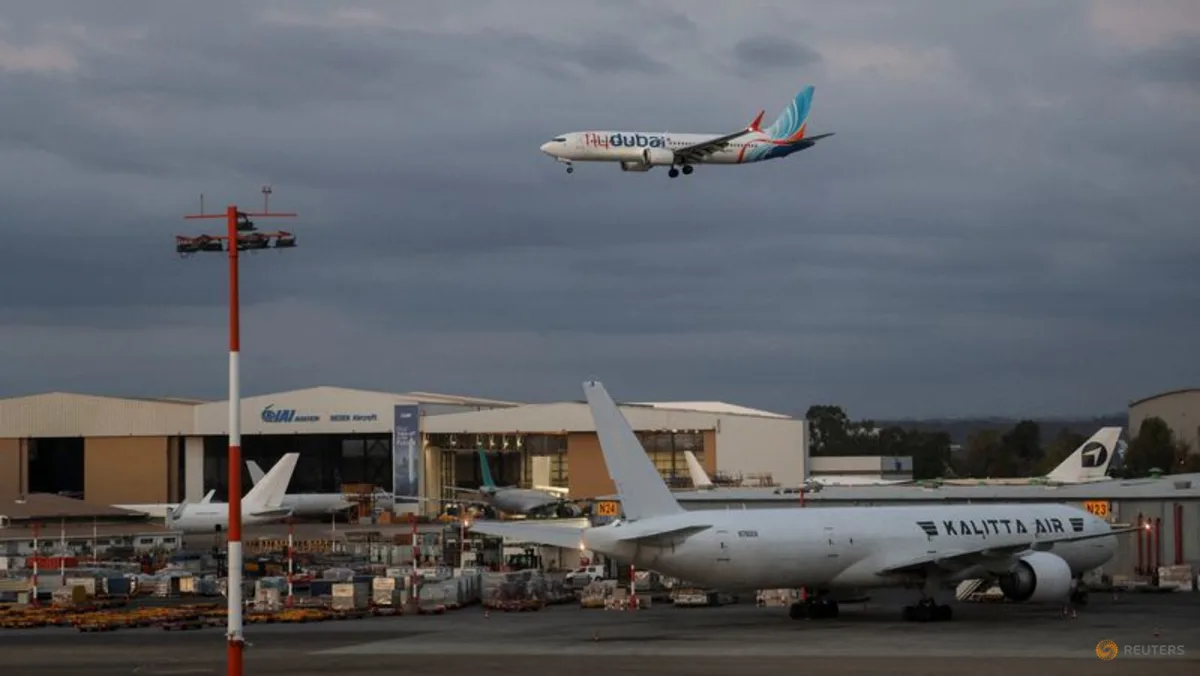 Pesawat flydubai yang dialihkan ke Arab Saudi tiba di Bandara Internasional Ben Gurion