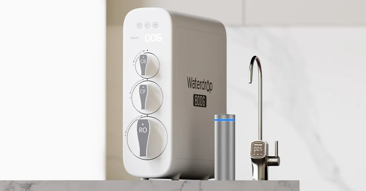 Pilihan produk penyaring air Waterdrop untuk kebutuhan dapur rumah tangga