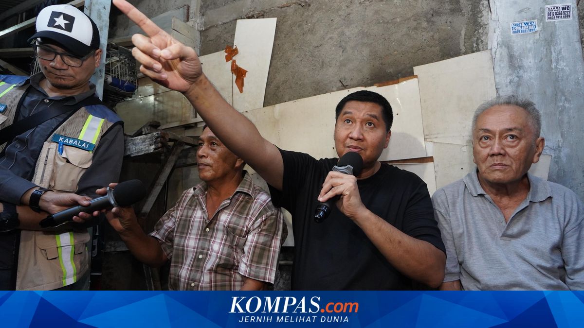 Rumah tukang becak di Penjaringan yang mendapat bantuan program bedah rumah