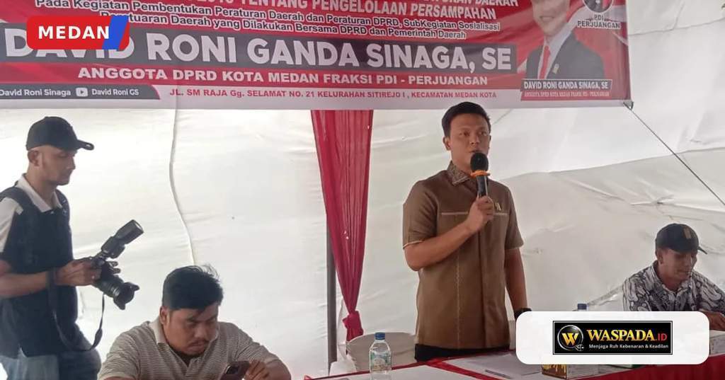 Sosialisasi Perda Pengelolaan Persampahan oleh DPRD Medan