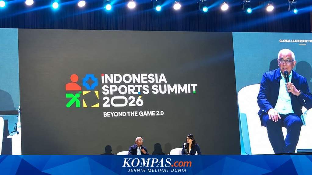 Suasana Indonesia Sport Summit 2026 di Jakarta International Convention Center