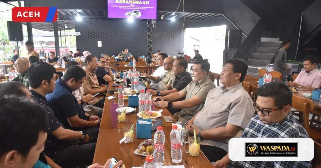 Suasana kegiatan Ngopi Kebangsaan IKAL Lemhannas Aceh di Banda Aceh