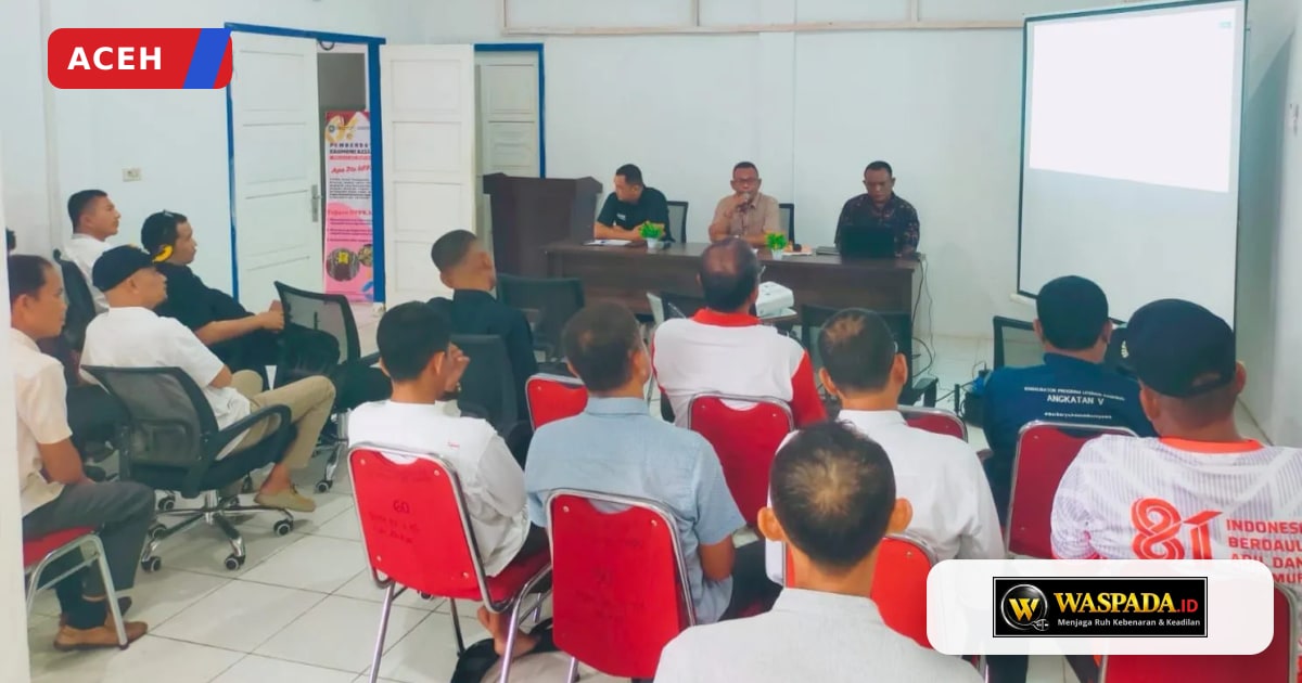 Suasana rapat koordinasi sinkronisasi RPJMG-P di Kabupaten Aceh Barat Daya