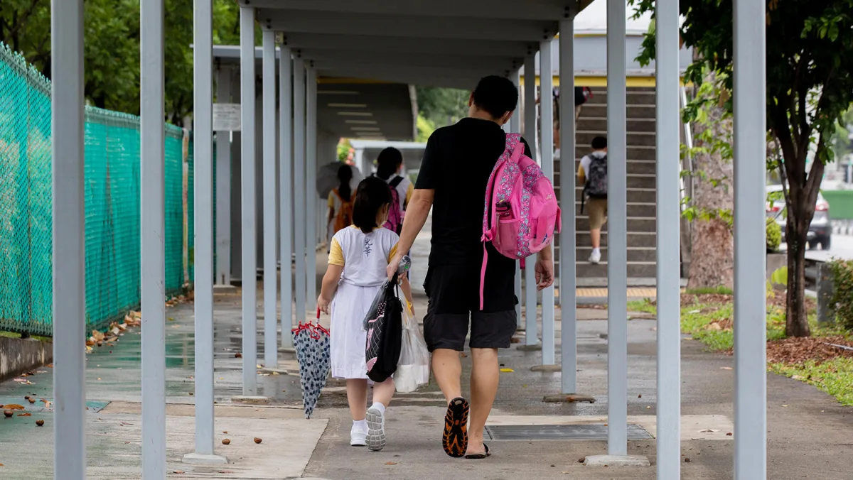 Suasana sekolah dasar di Singapura dengan aturan pendaftaran baru