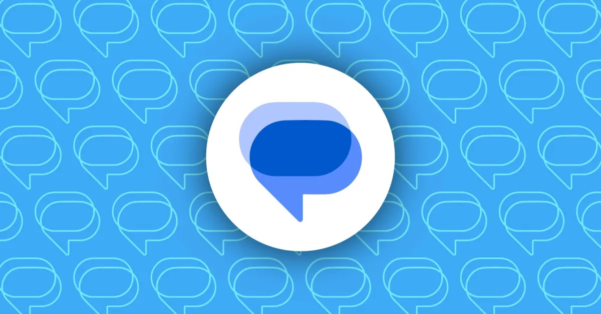 Tampilan antarmuka aplikasi Google Messages dengan fitur gestur usap baru