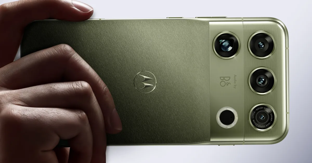 Tampilan desain premium Motorola Signature 27 dengan dukungan audio Bang & Olufsen