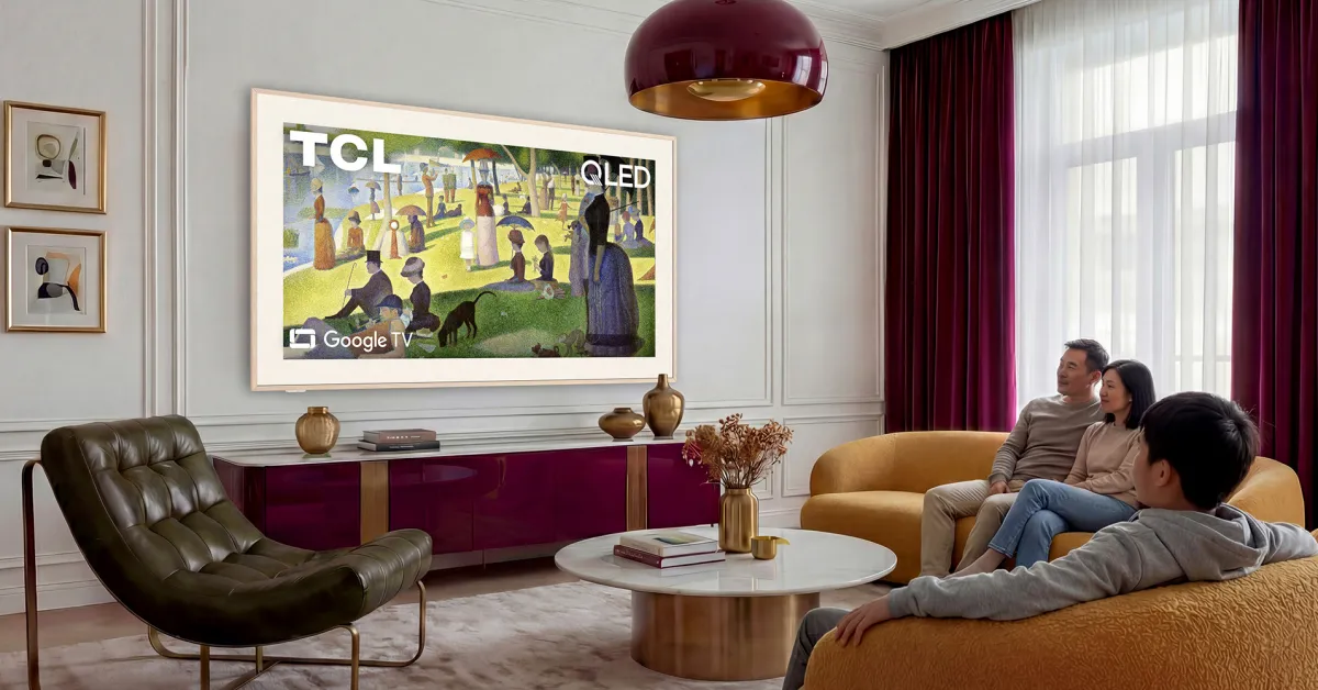 TCL Designer Series Google TV dengan desain mirip Samsung The Frame
